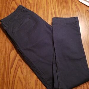 Navy Aeropostale khakis NWT 27/28 slim straight